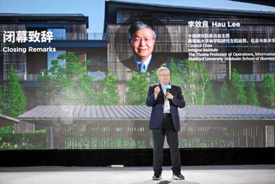 十如研究院委員會主席李效良教授在閉幕致辭。 十如研究院委員會主席李效良教授在閉幕致辭。