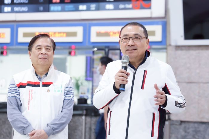 《圖說》侯友宜市長表示，今年春節假期較長，人潮有效分散，交通狀況整體順暢，市府將全力守護民眾順利出門、平安回家。〈交通局提供〉
