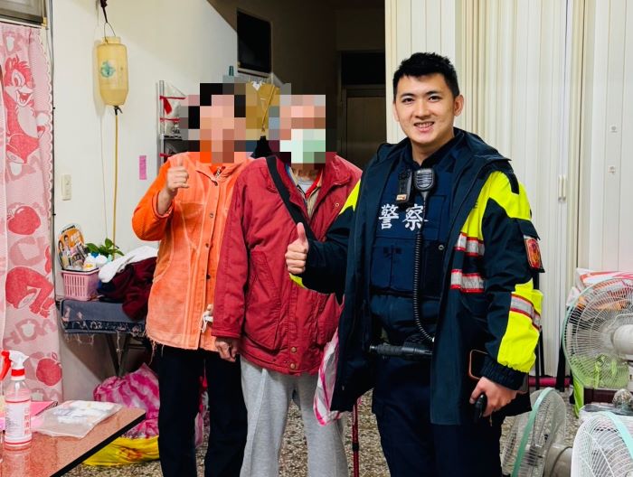 《圖說》海山警短短十天內，接連協助4名迷途長者平安返之四。〈海山分局提供〉